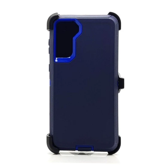 Defender Case w/ Clip For Samsung S24 (blue)
