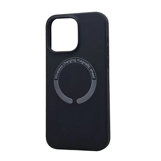 Magsafe Silicone Case For iPhone 12 Pro Max (black)