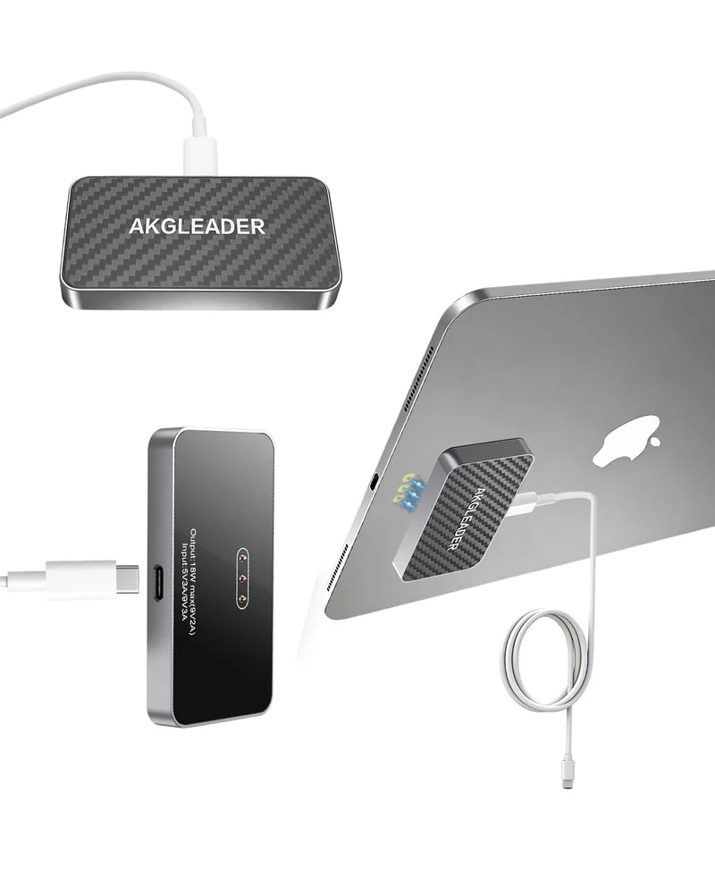 Magnetic Wireless Charger for iPad Pro (iPad Pro 11/Air 10.9/Air 11 M2/M3)