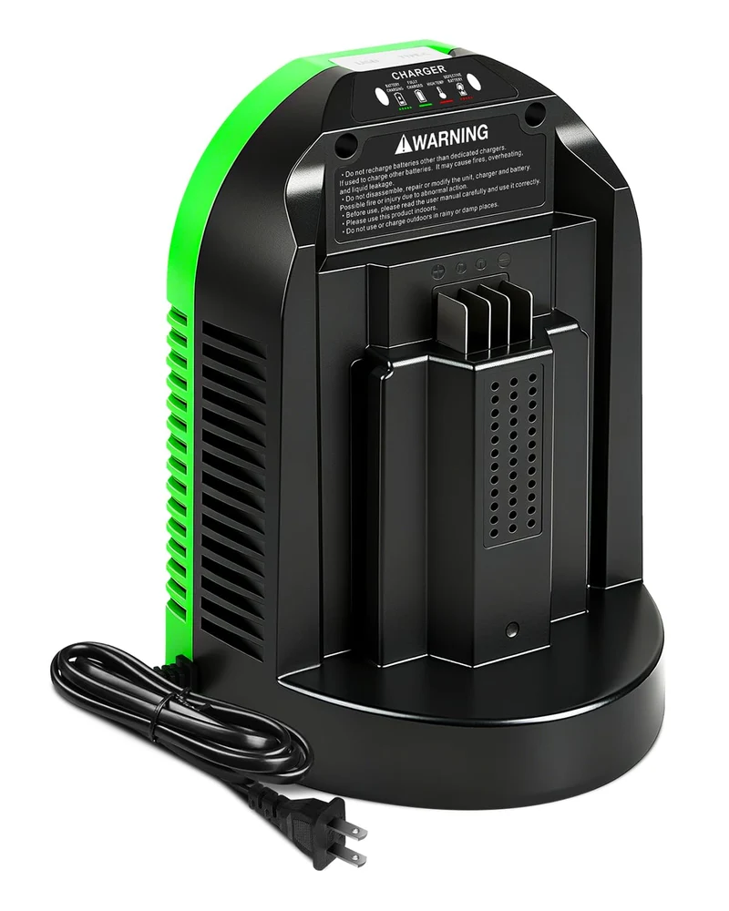 Aoasur Replacement for EGO 56V Battery Charger Compatible with EGO 56V Battery (1Port)