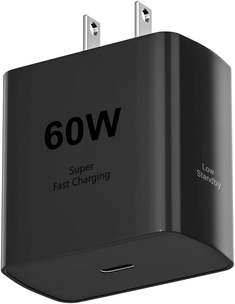 60W USB C Charger Block, PD 3.0 PPS Super Fast Charger for Samsung Galaxy S26/S25/S24 Ultra, Google Pixel 10/9 Pro, Single Port