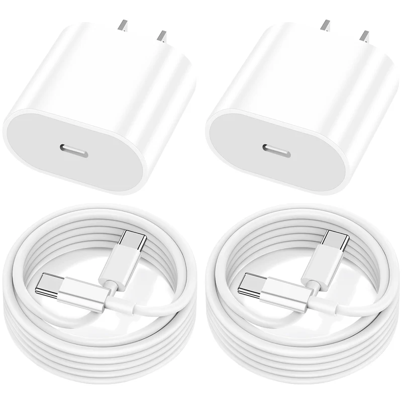 20W USB C Fast Charger MFi Certified for iPad A16/10th Generation, iPad Pro 13/12.9/11 inch 6th/5th/4th/3rd, iPad Air 13/11 inch