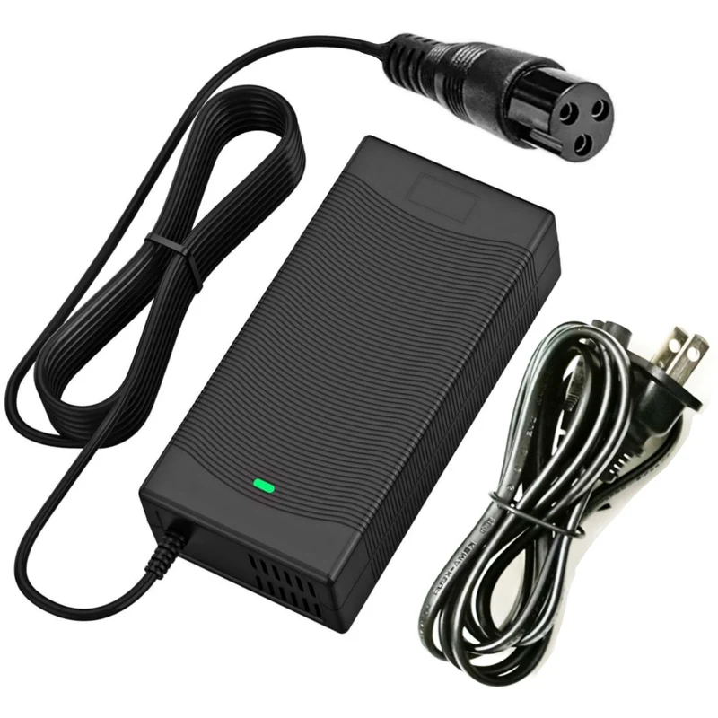 [Verified Fit] 54.6V 2A Charger for iScooter 48V Liion Battery (3Prong) Compatible with iScooter IX3 IX4 IX5S IX6 iX7 Pro iX8