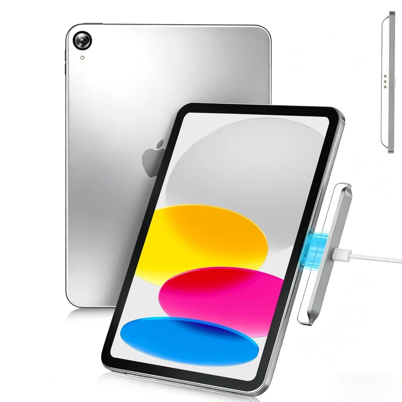 Magnetic Wireless Charger for iPad (A16) 11th/10th Generation 11/10.9 2025/2022, 18W Alloy Material iPad 11/10 Smart Connect