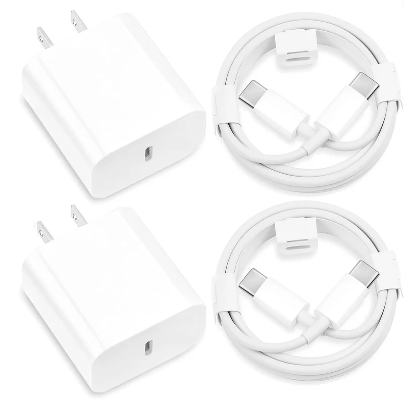 Pixel 8/7/6/5/4/3 Fast Charger, 2Pack 20W USB C Charging Block for Google Pixel 8/8 Pro/7/7 Pro/7a, 6a/6/Pro, 5/4/3/2/XL, Phone
