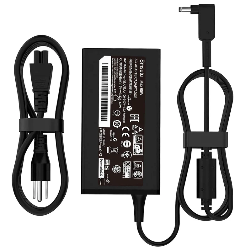 65W Laptop Charger for Acer Aspire 5 3 1 N20C5 N23C3 N16P1 N20C6 N15Q8 N23H3 N22C6 N22C5 N20C12 N19H2 A31524PR7VH A51556 A515