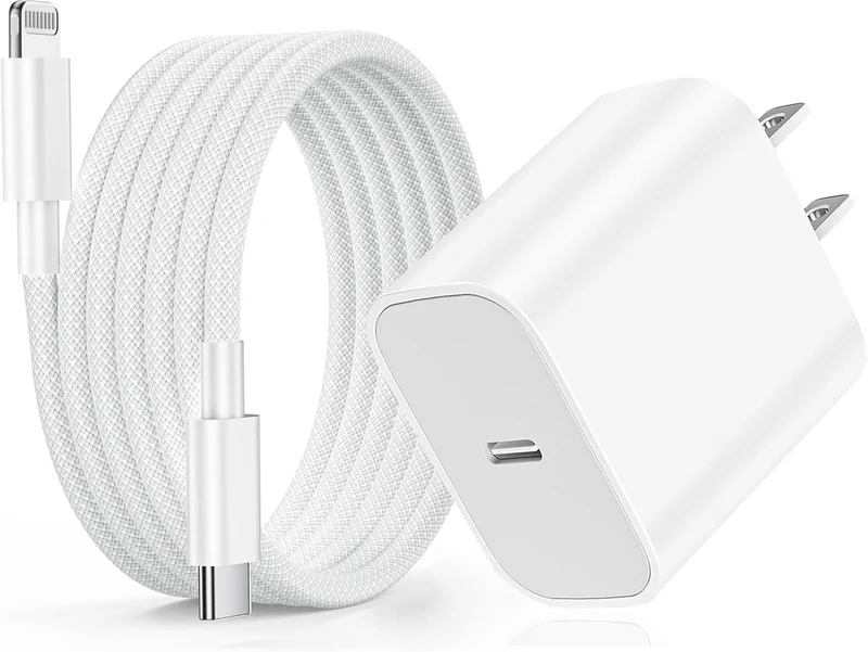 20W Fast Charger for iPad 9th/8th/7th/6th Generation, Apple MFi Certified
