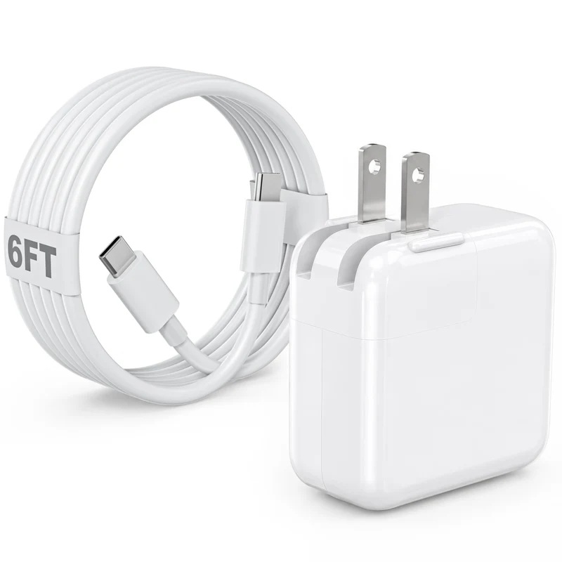 Mac Book Air Charger, 30W USB C Charger for MacBook Air 15 13 Inch M5 M4 M3 M2 M1, Fast Charging Block Plug USB C Power Adapter