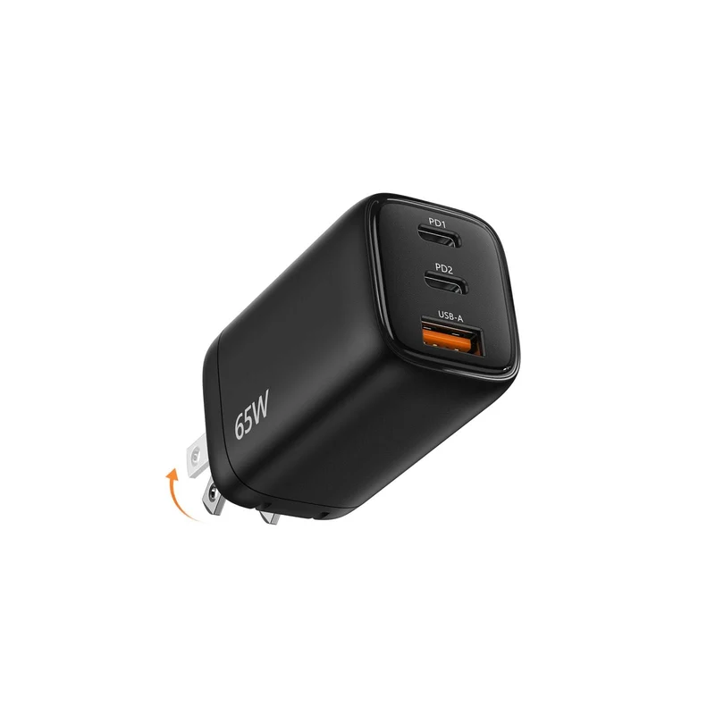 TECKNET 65W USB C Charger, Type C Chargers Fast Charging Block Multi Port