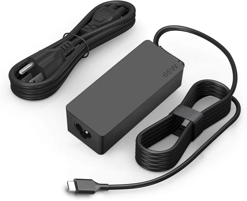 65W USB C Laptop Charger Replacement for Lenovo Thinkpad/Yoga/Chromebook