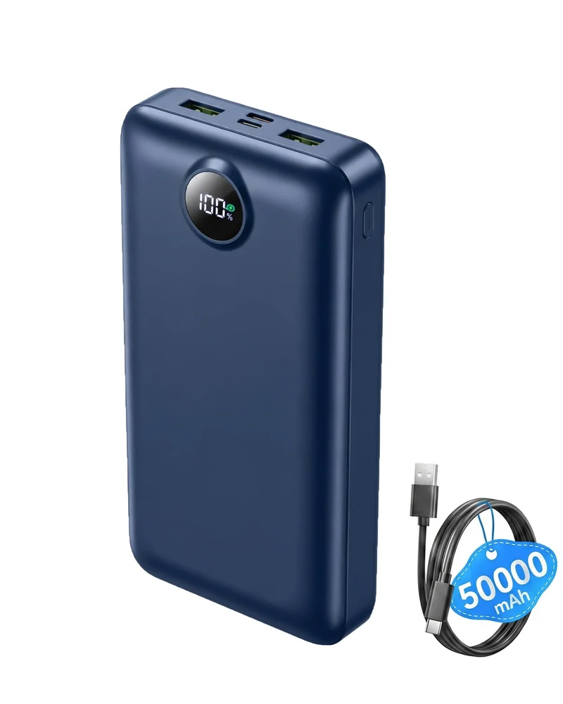 Portable Charger Power Bank 50000mAh Fast Charging External Battery Pack