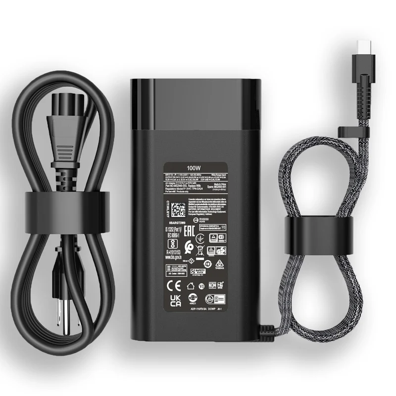 100W USBC Charger Fit for HP Spectre Fold 17 x360 Pavilion Plus 14