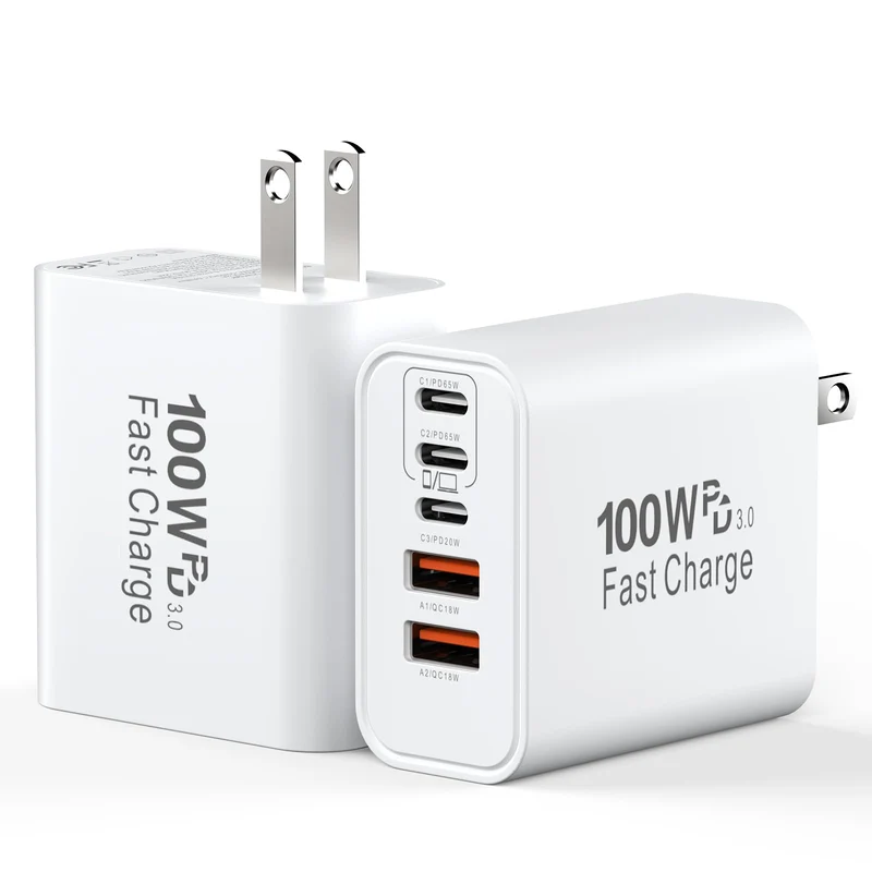 USB C Charging Blocks, 100W USB Type C iPhone Wall Super Fast Charger Block