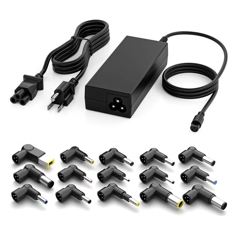 GreBed 90W Universal Laptop Charger AC Adapter with 15 Tips