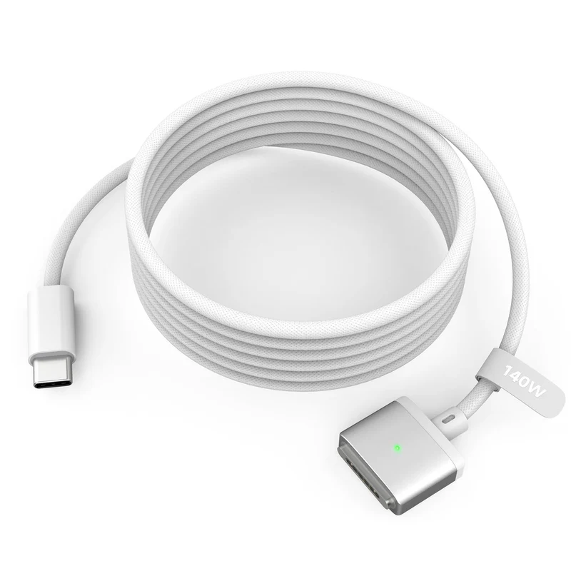 LUCMO Magnetic 3 Cable 6.6 FT for M5/M4/M3/M2 MacBook Air Pro Charger