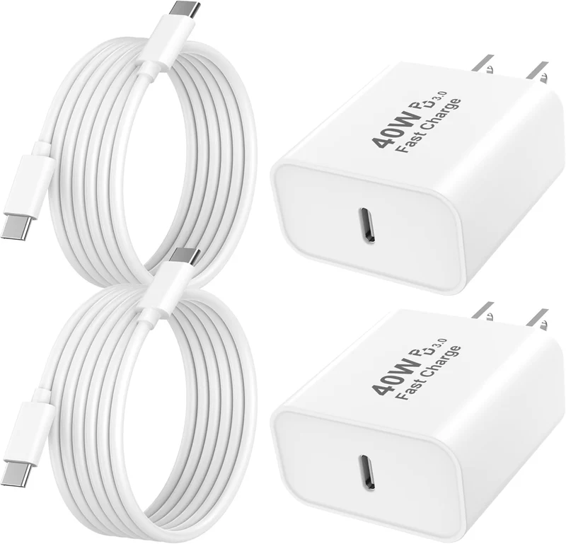 [Apple MFi Certified] iPhone 17 Charger Fast Charging, 40W USB C Charger