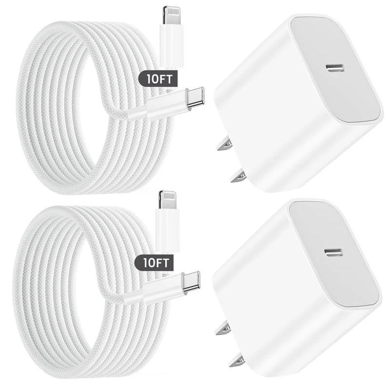 iPhone Fast Charger,[Apple MFi Certified]10FT Long USB C to Lightning Cable Cord for iPhone 14 13 12 11 Pro Max Plus Xs Xr X SE