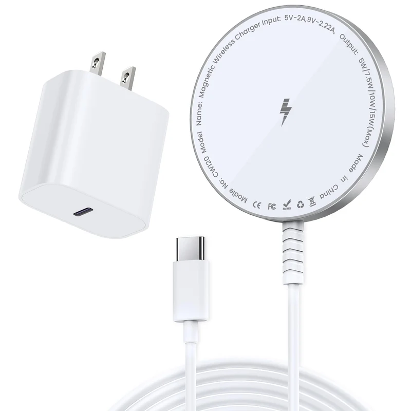 MagSafe Charger Magnetic Wireless Charging iPhone 1712 & AirPods Pro 42