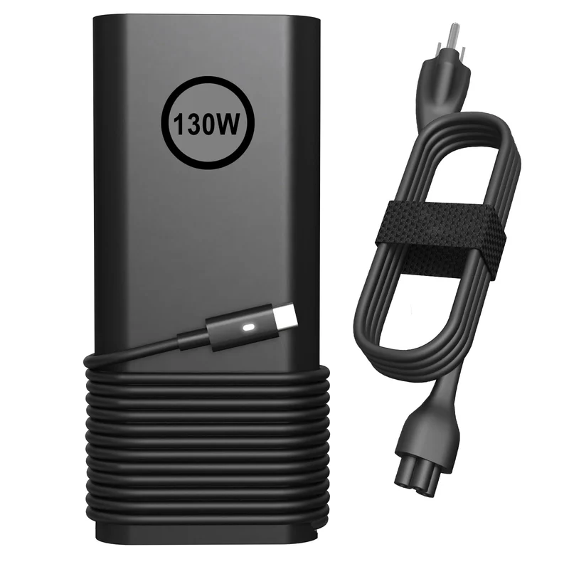 130W USB Type C Laptop Charger Compatible with Dell XPS 15 17 9500 9510 9520 9530 9700 9710 9720 2in1,Precision 5550 5560 5530 5