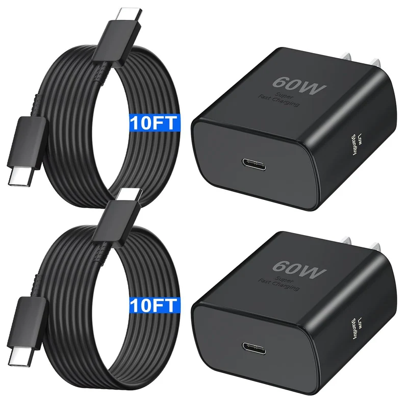 60W USB C Super Fast Charger,Type C Charger Fast Charging for Samsung Phone
