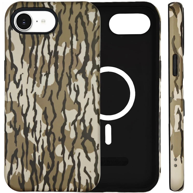 SenRiCase Magnetic Camo Phone Case for iPhone 16e/17e, Camouflage