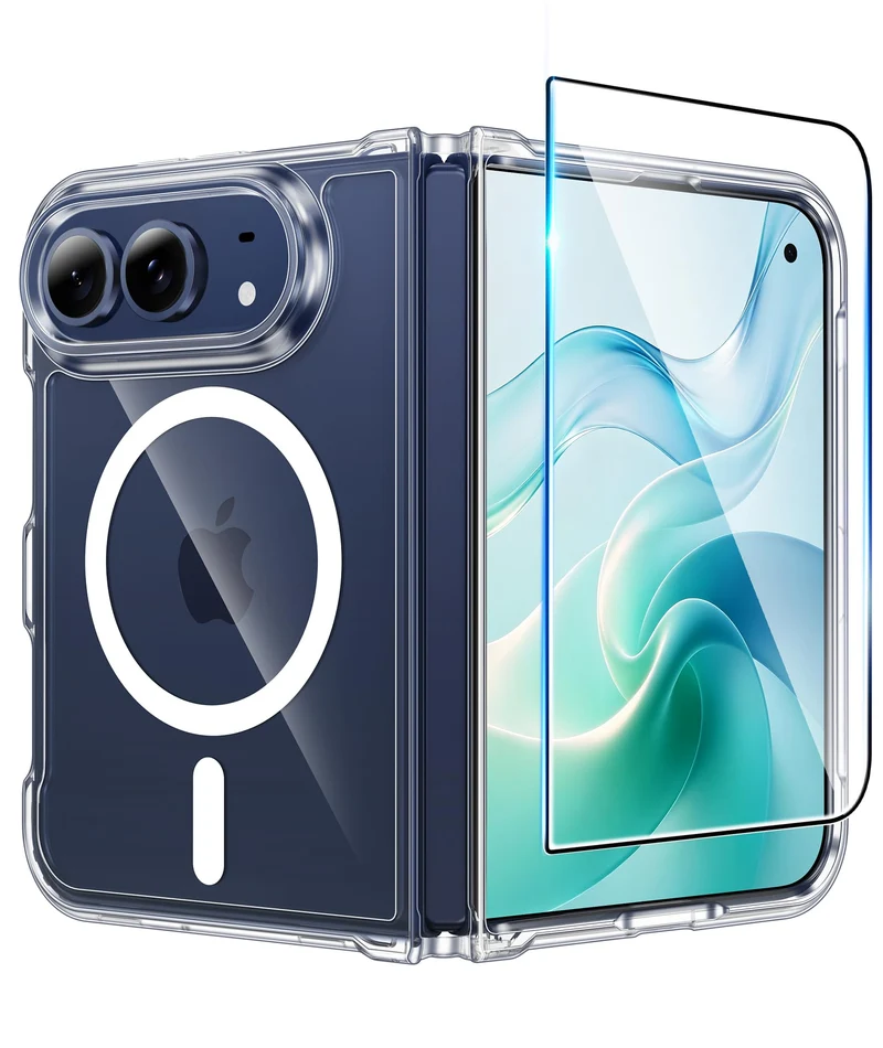 FNTCASE for Phone Ultra Case Fold Clear Compatible with Magsafe