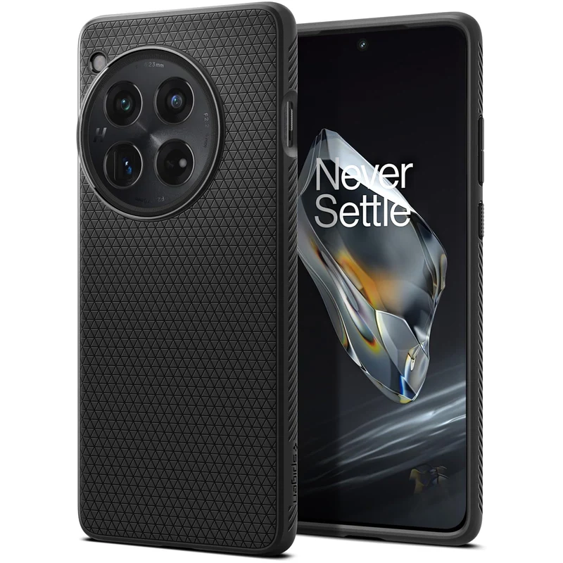 Spigen Liquid Air Designed for OnePlus 12 Case (2024) Matte Black