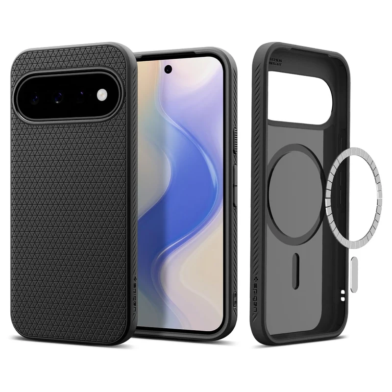 Spigen Liquid Air MagFit for Google Pixel 11 Case, Matte Black