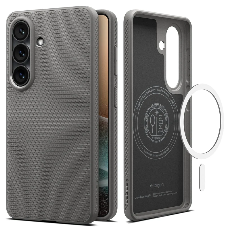 Spigen for Galaxy S26 Case, Liquid Air MagFit [MilitaryGrade Protection] [Compatible with MagSafe/Fast Wireless Charging] Mar