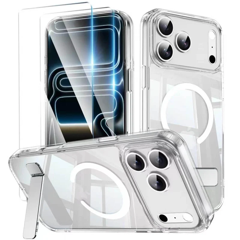 DGIVLAZ Magnetic for iPhone 17 Pro Max Case with StandClear