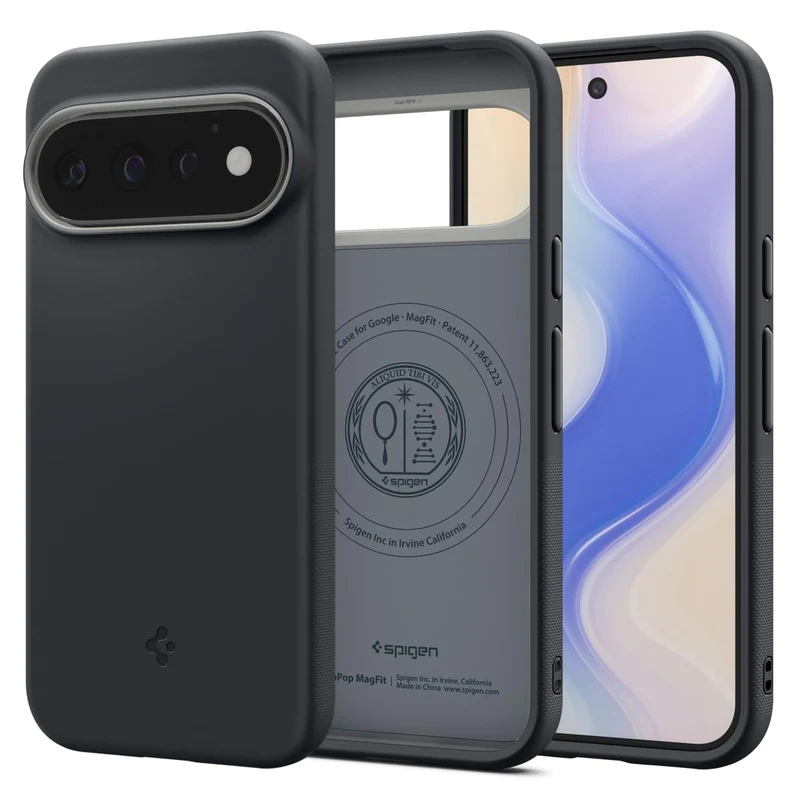 Spigen Nano Pop MagFit for Google Pixel 11 Pro Case, Black Sesame