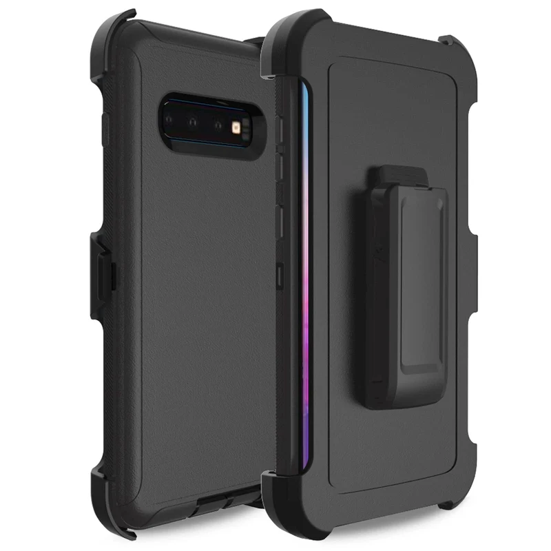 Case for Samsung Galaxy S10E,Bisbkrar Phone Case [Military Grade] 3 in 1 Shockproof Rugged Protective, Heavy Duty Bumper Cover f