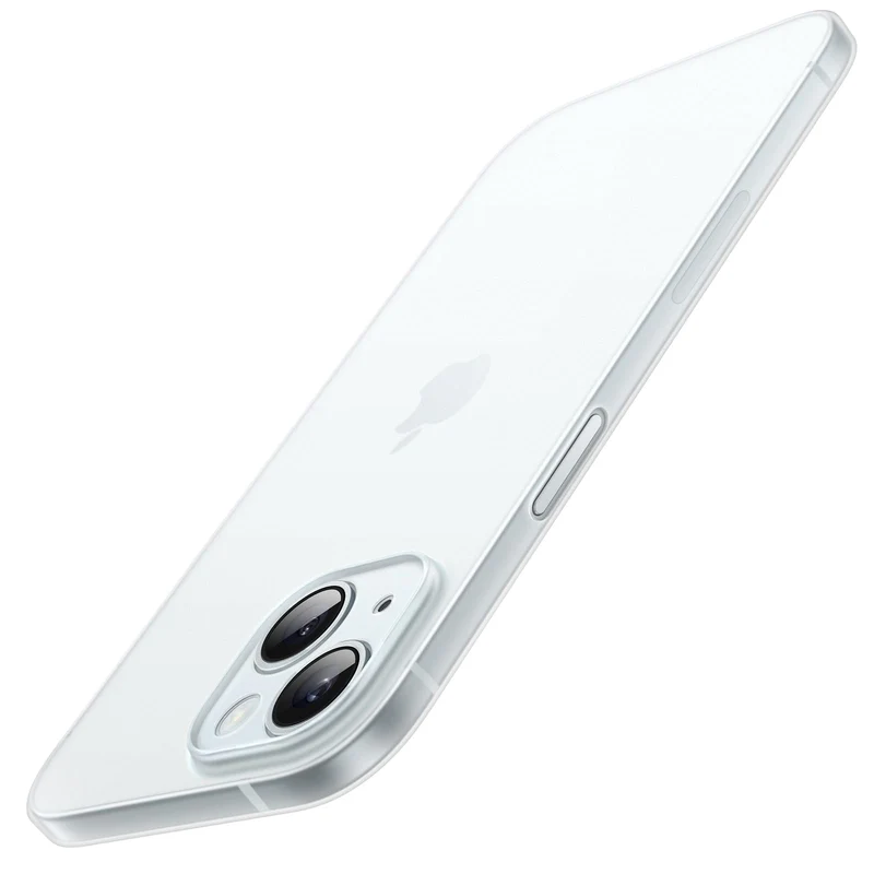 JETech Ultra Slim Case for iPhone 15, Frosted Clear