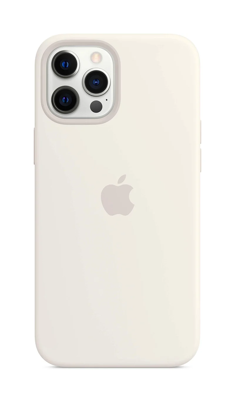 Apple iPhone 12 Pro Max Silicone Case with MagSafe White