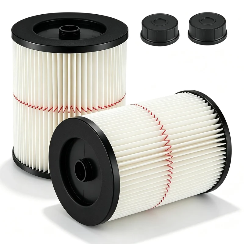Lenaviro 917816 Filters for Craftsman 532 Gallons Wet/Dry Cleaner, 2 Pack