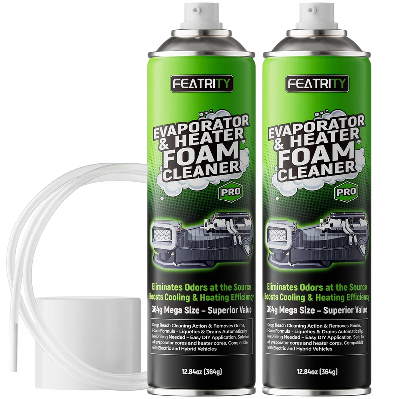 featrity Odor Removal AC Coil Cleaner for Cars 12.3 fl.oz (2pcs)