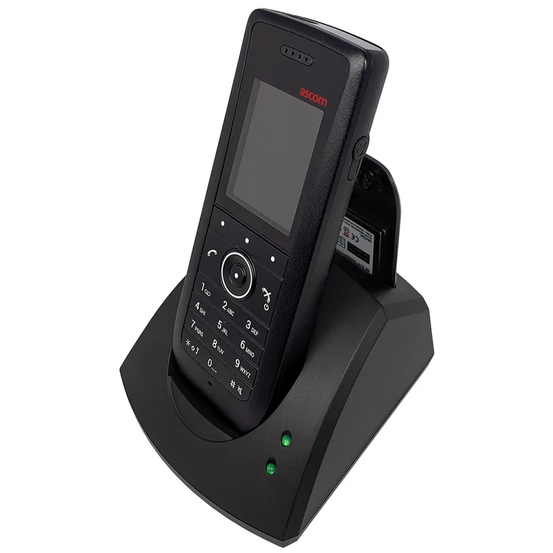 Dual Charger For Ascom D63/I63 & D62/I62 Series: 1 Phone & 1 Battery. Compatible