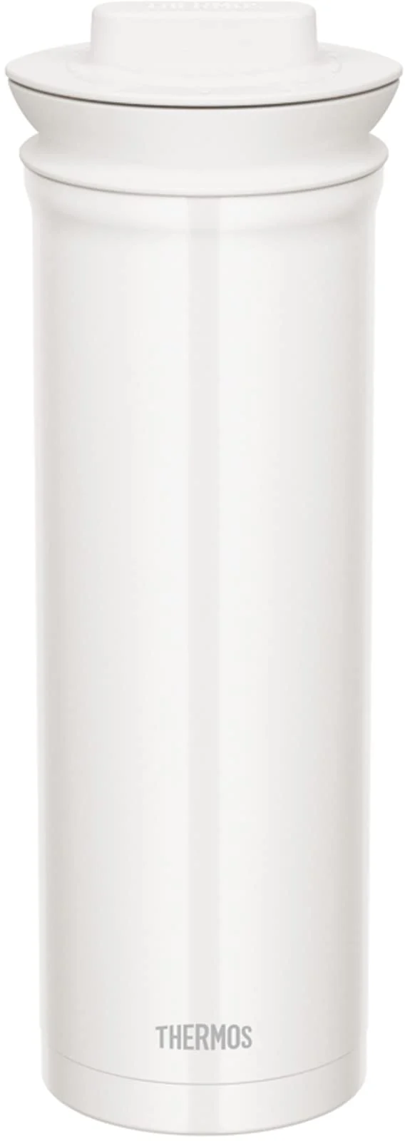 Thermos TTD1000 WH Stainless Steel Pot with Tea Pack Holder, 3.8 fl oz (1 L), White