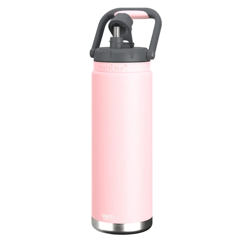 Asobu Canyon Insulated Water Jug 48oz Tall & Slim Design Full Handle with Silicone Comfort Grip Easy Clean Stainless Steel Vac
