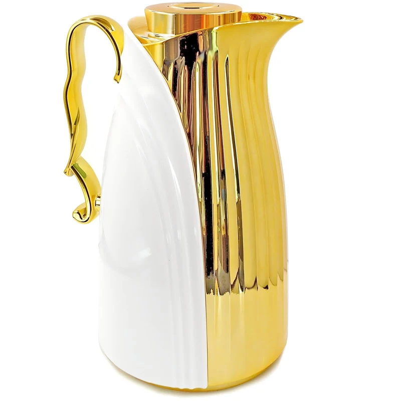 Arabic Turkish Style Insulated Coffee Carafe,Vacuum Bottle and Flask,33oz