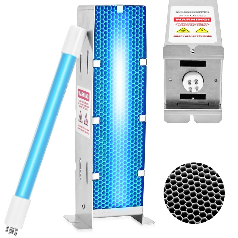 2026 Upgrade 9 Inch Air Scrubber Advanced Replacement Cell and ? Bulb