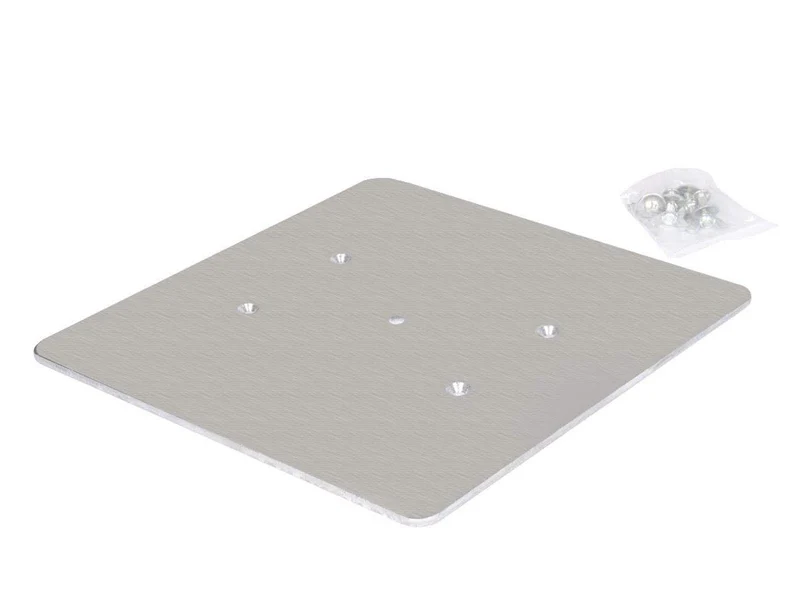 Stage Right By Monoprice 12In X 12In Truss Totem Top Base Plate With Hardware Fo