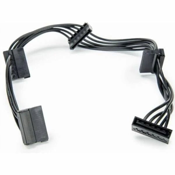Premium 15.7In 4X Sata Power Splitter Adapter Cable-Connects To 1 Computer Power