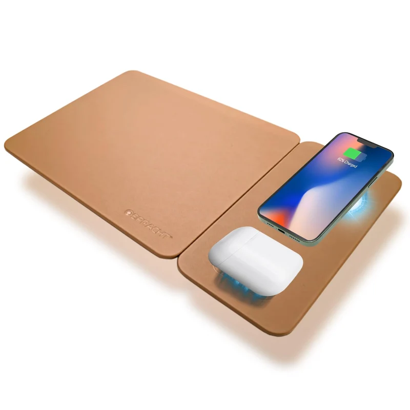 Spracht Magpad Charger And Mouse Pad - Brown