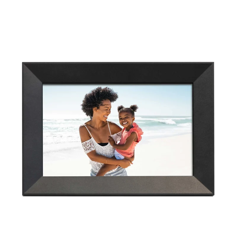 Aluratek 8 Wifi Touchscreen Digital Photo Frame With Built-In Memory