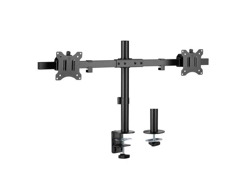 Ergoreach Ep3 Dual Monitor Arm Mount, C-Clamp & Grommet-Supports, Two 32 Display