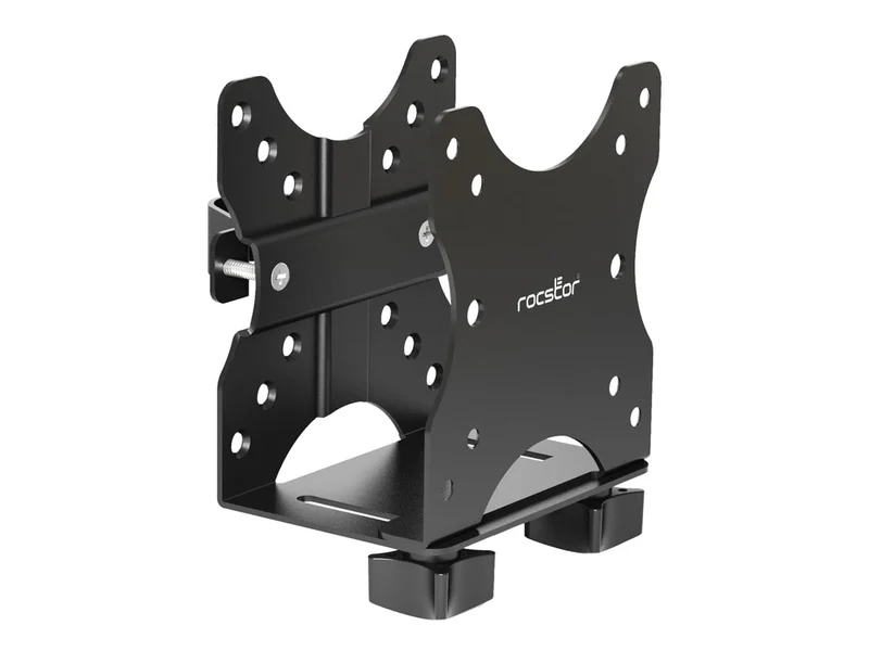 Premium Thin Client Mount - Heavy-Duty Vesa Mounting Bracket - Under Desk Comput