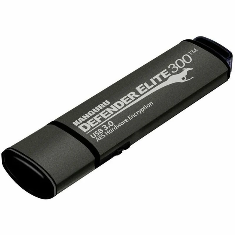 Kanguru Defender Elite300 Fips 140-2 Level 2 Certified Secure Flash Drive-512G-T