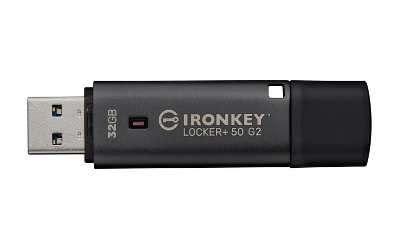 Kingston 32Gb Ironkey Locker Plus 50 G2, Fips 197, Aes-256, 145Mb/S Read, 115Mb/
