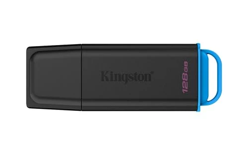128Gb Portable Usb 3.2 Gen 1 Datatraveler Exodia Black/Blue